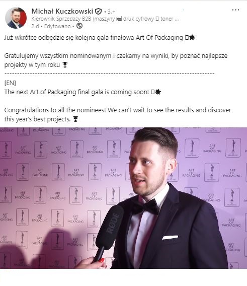 LinkedIn Michał Kuczkowski